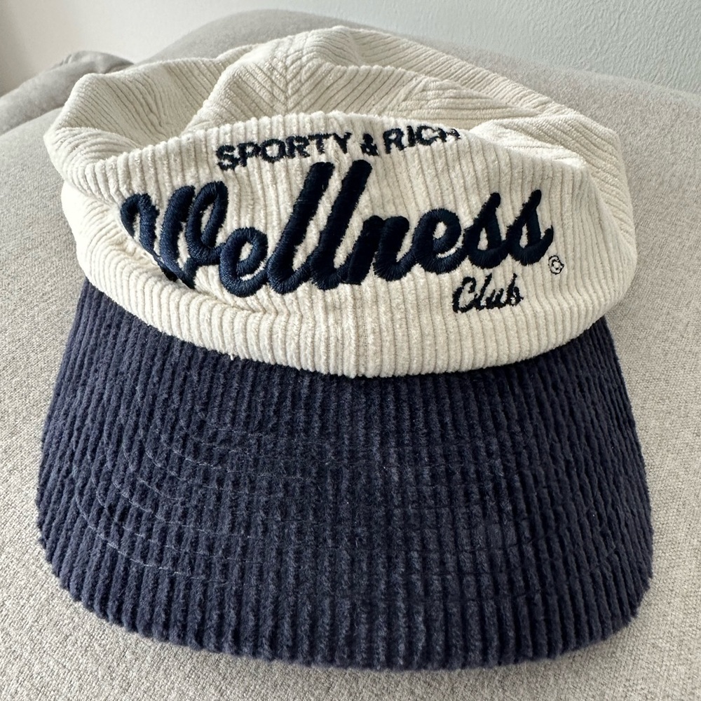 Sporty & Rich Wellness Corduroy Cotton Cap